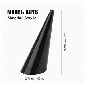Single Acrylic Ring Holder Display